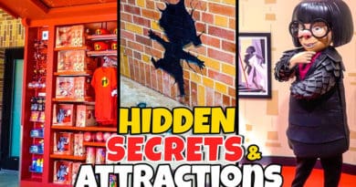 TPM Vids - Top 5 Hidden Secrets & New Attractions of Pixar Place - The Incredibles