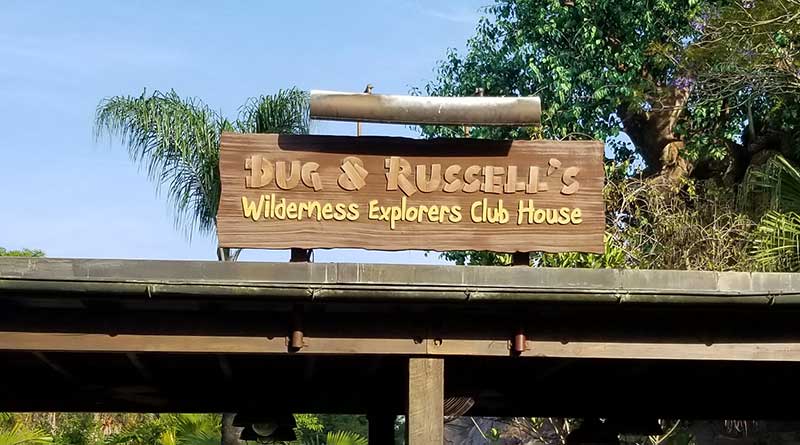 Meet Russell and Dug at Discovery Island