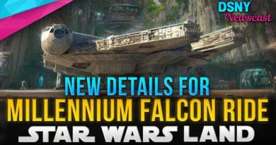 DSNY Newscast - New Details for Millenium Falcon Ride