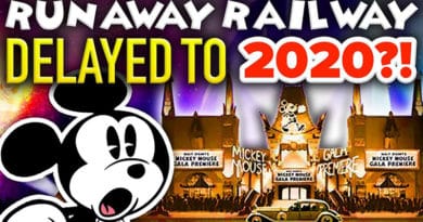 Mickey Views - Runaway Railway Delayed to 2020?