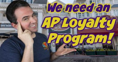 Disney World Annual Passholder Loyalty Program Idea