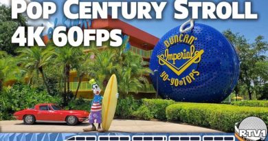 Disney's Pop Century Resort - Relaxing Stroll - 4K 60fps - Walt Disney World