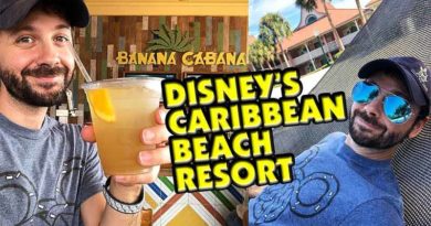 Disney's Caribbean Beach Resort Newly Renovated Full Tour + Banana Cabana Full Menu Review!