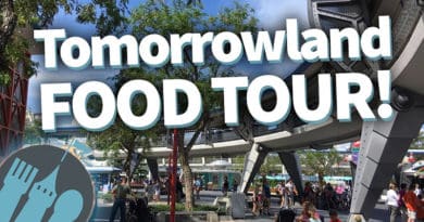 disney food blog - tomorrowland food tour