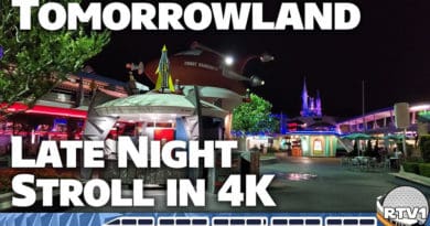 Resort TV 1 - Tomorrowland Magic Kingdom late night stroll