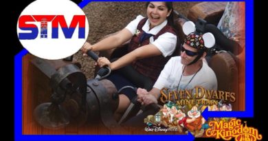 Race to & Ride Seven Dwarfs Mine Train - 360° 5K VR POV