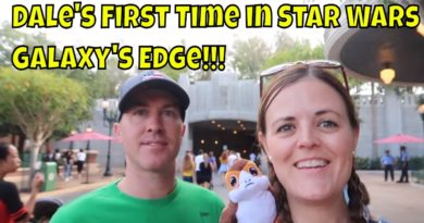 Dale's First Time in Star War's Galaxy's Edge and More Hollywood Studios Fun