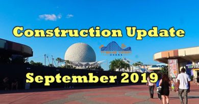 Disney's Epcot - Construction Update - September 2019