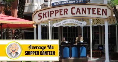 Dinner at Skipper Canteen in Magic Kingdom