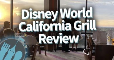 Disney World California Grill FULL RESTAURANT REVIEW