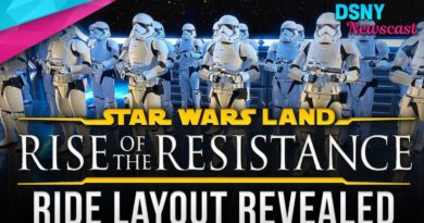 RIDE LAYOUT REVEALED for Rise of the Resistance at Star Wars Galaxy's Edge