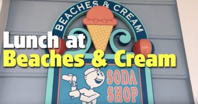 Lunch at Beaches & Cream Soda Shop | Disney's Beach Club Resort