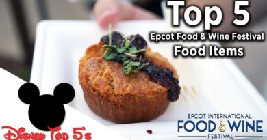 Top 5 Food Items at Epcot International Food & Wine Festival 2019