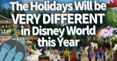 Disney Food Blog - The Holidays Will Be Very Different at Disney World This Year 2019