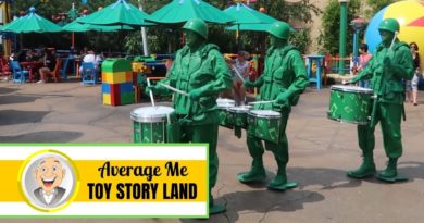 A stroll through Toy Story Land and Hollywood Boulevard