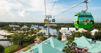 Ride On-Board the Disney Skyliner at Walt Disney World