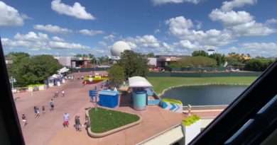 NEW Epcot Transformation Monorail Spiel October 2019