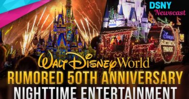 RUMORED Nighttime Entertainment for WALT DISNEY WORLD's 50th Anniversary - Disney News