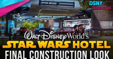 FINAL LOOK at STAR WARS HOTEL Construction at Walt Disney World - Disney News