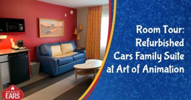 Full Room Tour of the Newly Refurbished Cars Family Suite at Disney's Art of Animation Resort