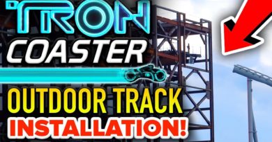 TRON Coaster TRACK INSTALLATION Nears Completion! - Disney News
