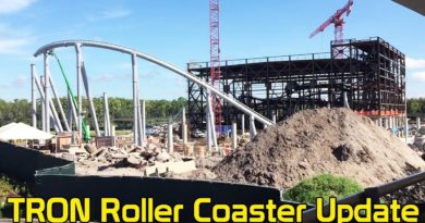 TRON Roller Coaster Construction Update 10/29/19 - Magic Kingdom at Walt Disney World