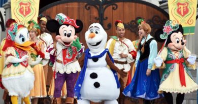 Holiday Finale of Mickey's Royal Friendship Faire Show at the Magic Kingdom - Christmas 2019