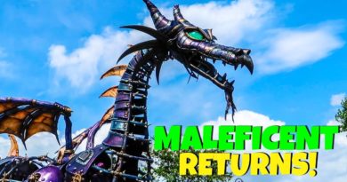 Disney Malfunction Dragon Returns - Maleficent Disney World Parade