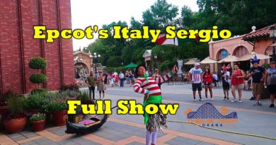 Disney Epcot's Italy Pavilion - Sergio full show