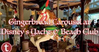 Gingerbread Carousel at Disney's Yacht & Beach Club