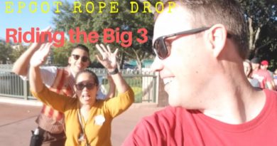 Epcot Rope Drop: Riding the Big 3