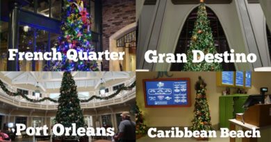 Paging Mr Morrow - Christmas Decorations at Moderate Disney Resorts