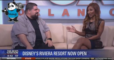 Panda on Fox35 News - Disney's Riviera Resort & Runaway Railway