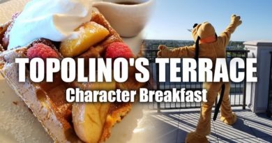 Topolino's Terrace Character Breakfast at Disney's Riviera Resort