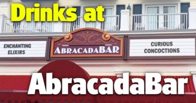 NEW! Drinks at AbracadaBar - Disney's Boardwalk Resort