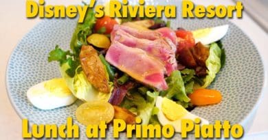 Lunch at Primo Piatto - Disney's Riviera Resort