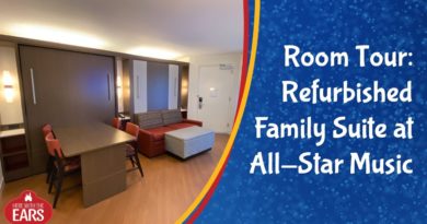 Full Room Tour of the Newly Refurbished Family Suite at Disney's All-Star Music Resort