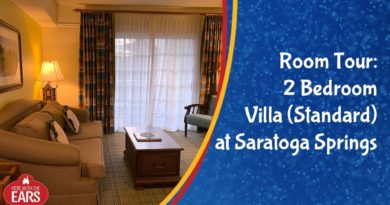 Full Room Tour of the 2 Bedroom Villa Standard at Disney's Saratoga Springs Resort