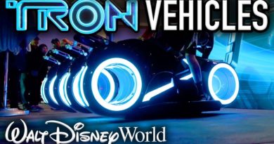 Trying the New Tron Vehicles at the Magic Kingdom - Disney News