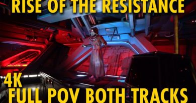 Rise of the Resistance Ride POV Both Tracks - Star Wars: Galaxy's Edge