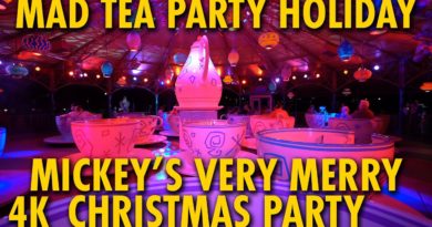 Mad Tea Party Holiday Overlay - Mickey's Very Merry Christmas Party
