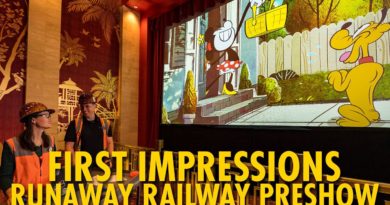 SPOILERISH - First Impressions of Mickey & Minnie's Runaway Railway Lobby & Preshow