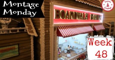 Disney World's Boardwalk Resort NEW GINGERBREAD Display