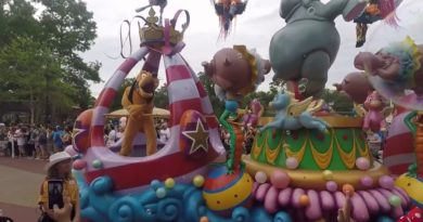 Grand Opening of Disney Style at Disney Springs - Festival of Fantasy Parade the Day After the Fire