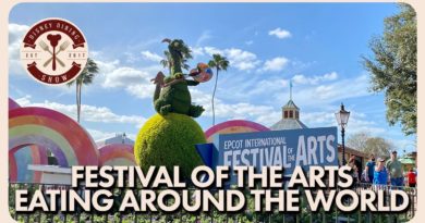 Epcot's International Festival of the Arts 2020 - Disney Dining Show