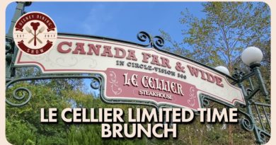Le Cellier Steakhouse Limited Time Brunch - Disney Dining Show