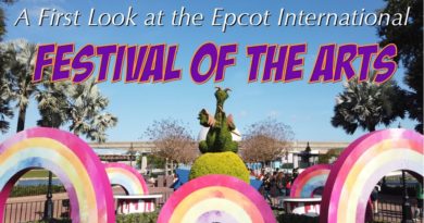 A First Look at the Epcot International Festival of the Arts on Opening Day