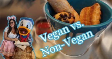 Princess and the Bear - Breakfast at Topolino's Terrace | Riviera Resort | Vegan vs Non-Vegan Food Review