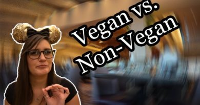 Princess and the Bear - Vegan Vs Non-Vegan Food Review of Topolino's Terrace at Riviera Resort