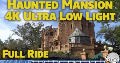 4K Ultra Low Light - Haunted Mansion - Full Ride & Stretch Room